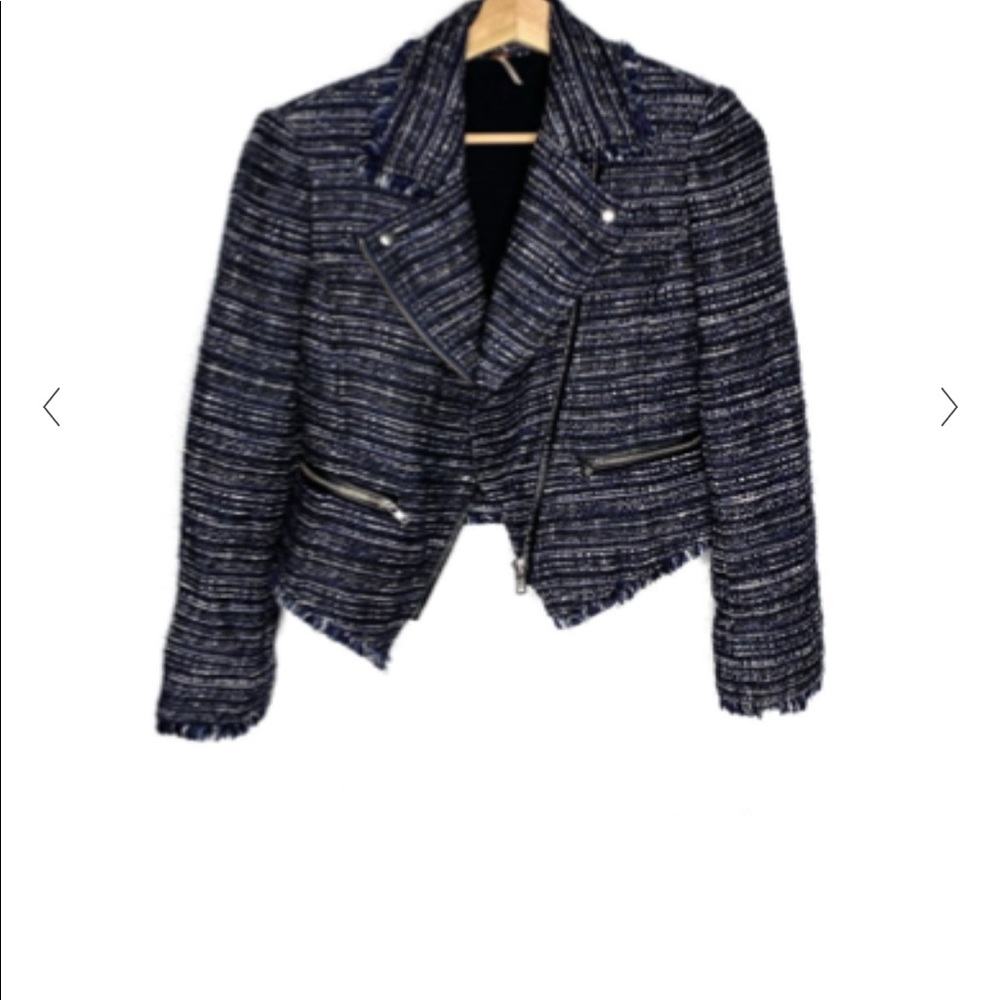 Lewis Leathers Tweed Motorcycle Jacket